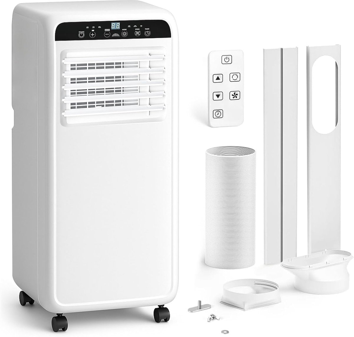 Mobiele Airco - Verplaatsbare Koeler - Ruimte Koelen - 3-in-1 Functie - 7000 BTU - Wit